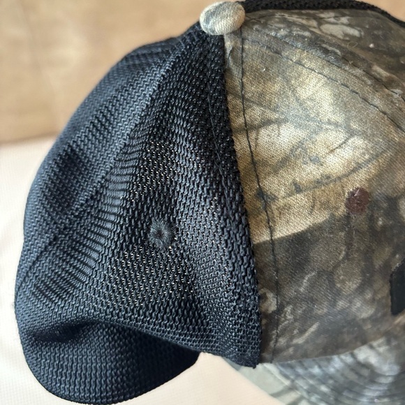 CAT caterpillar camouflage mesh back adjustable hat. One size - Picture 4 of 11